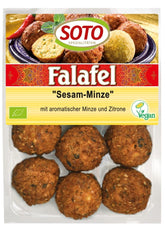 Falafel vegan à la menthe et au sésame BIO 220g SOTO